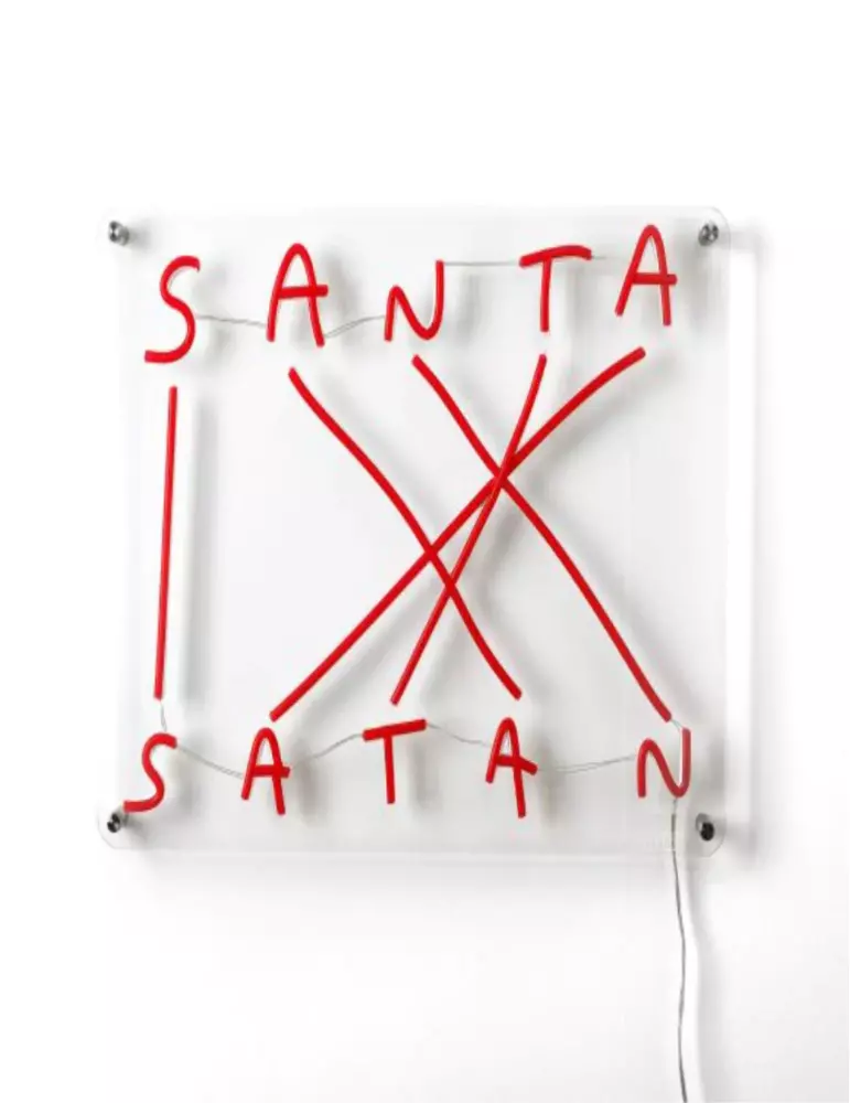 Santa Satan Lampada a Led