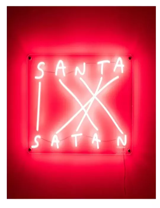 Santa Satan Lampada a Led