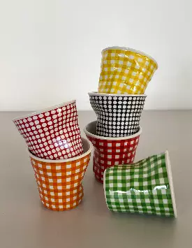 Tazzine caffè espresso 8cl colorate