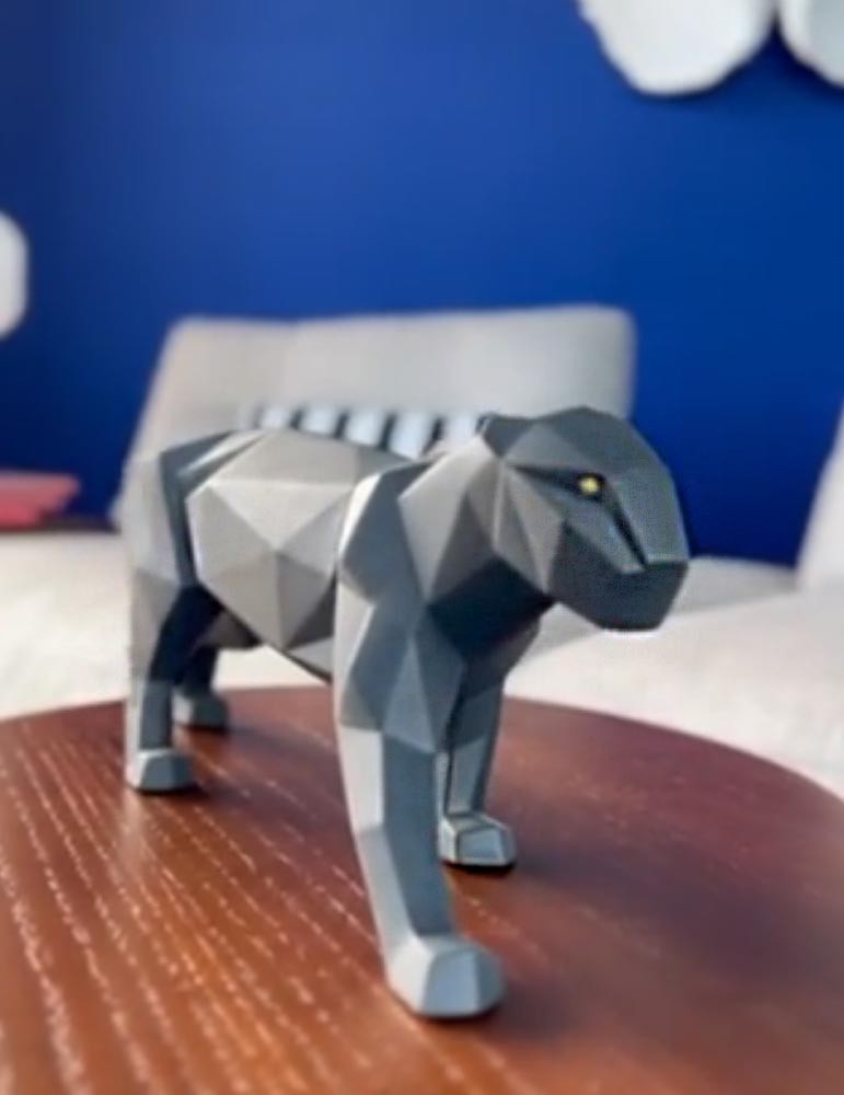 Lladrò Statua Pantera nera opaco