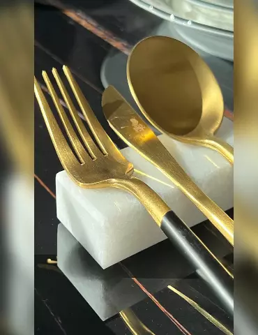 Set 6 Poggia Posate in Marmo