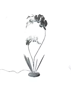 Lampada da terra Orchidea grande