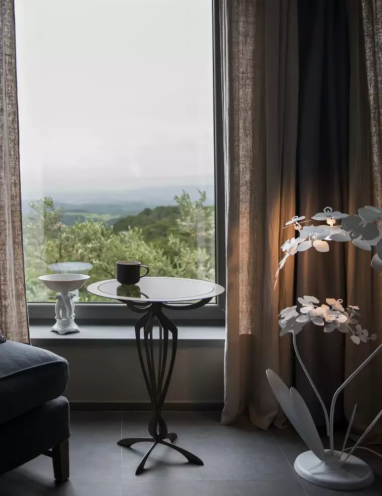 Lampada da terra Orchidea grande