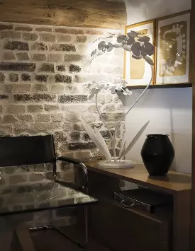 Lampada da terra Orchidea grande