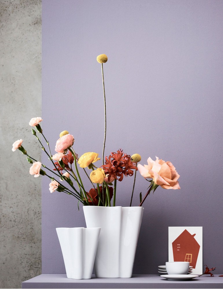 Flux - Vaso porcellana Bianco