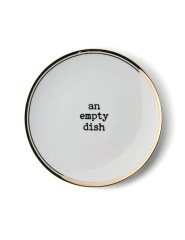 An empty dish