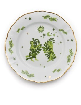 Piatto piano floreale