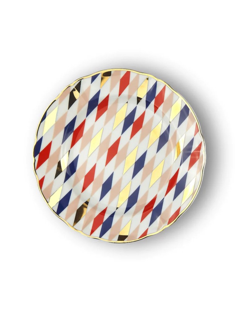 Piatto dessert Quadri