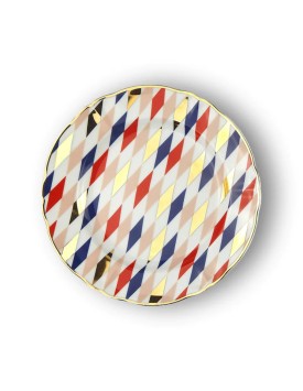 Piatto dessert Quadri