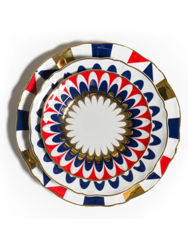 Piatto dessert flora