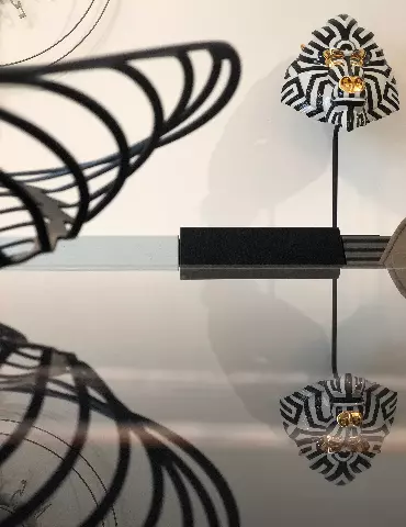 Maschera Mandrillo (nero-or)