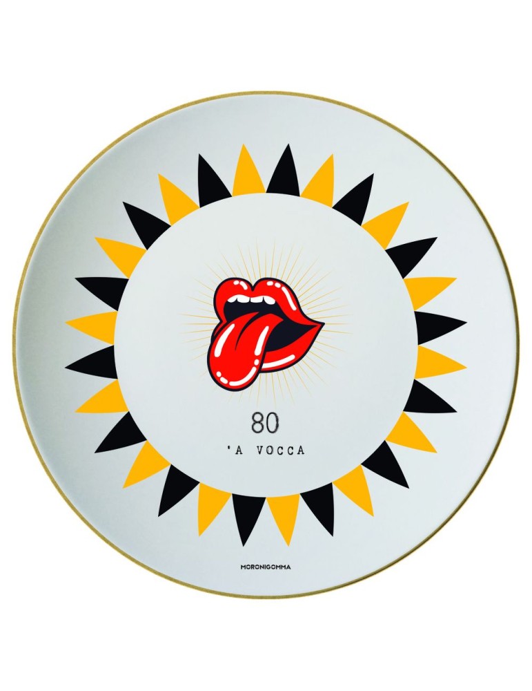 PIATTO LA SMORFIA N.80