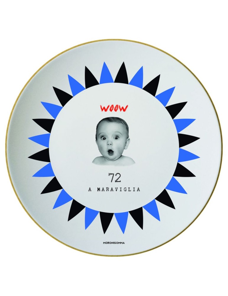 PIATTO LA SMORFIA N.72