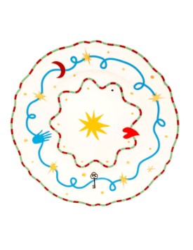 Piatto Portata Rotondo Stella