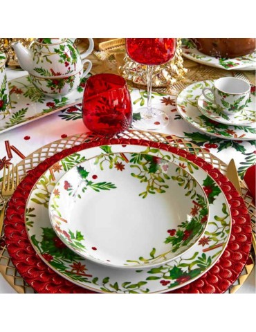 Set tavola 25 pz Red Berry - Fade