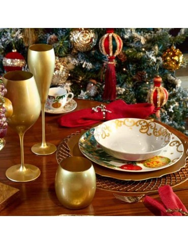 Set tavola 18 pz Xmas Gift - Fade