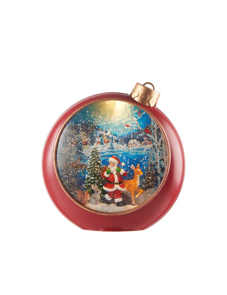 Boule de neige con movimento e luce led Cade la neve - L'oca Nera