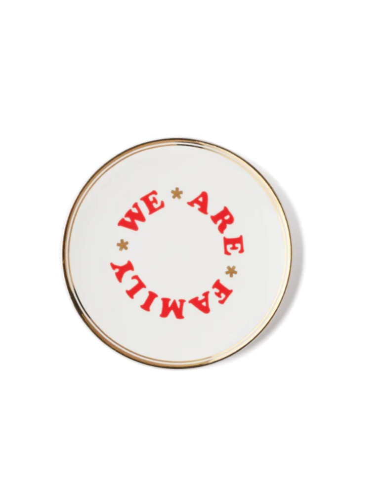 Piatto we are family