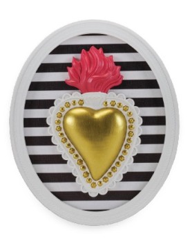 Quadro Ovale " Ton Coeur " Henriette