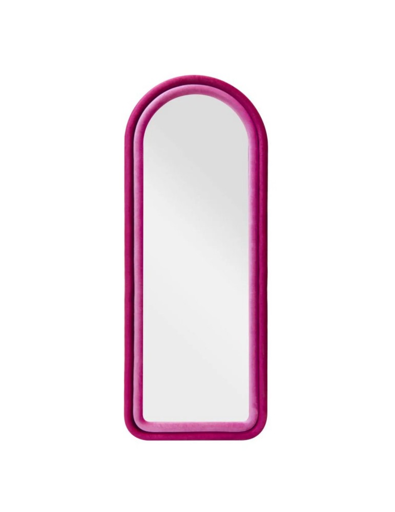 Cloe - specchio da muro in velluto