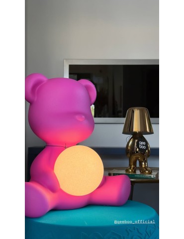 Teddy girl lamp