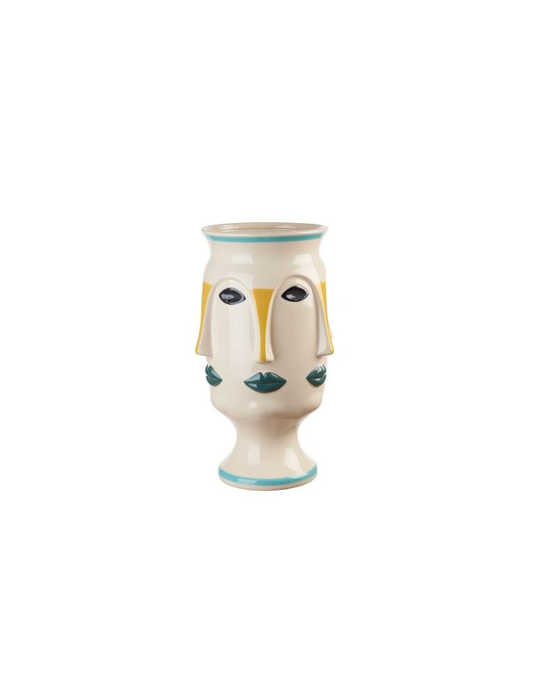 Vaso con viso