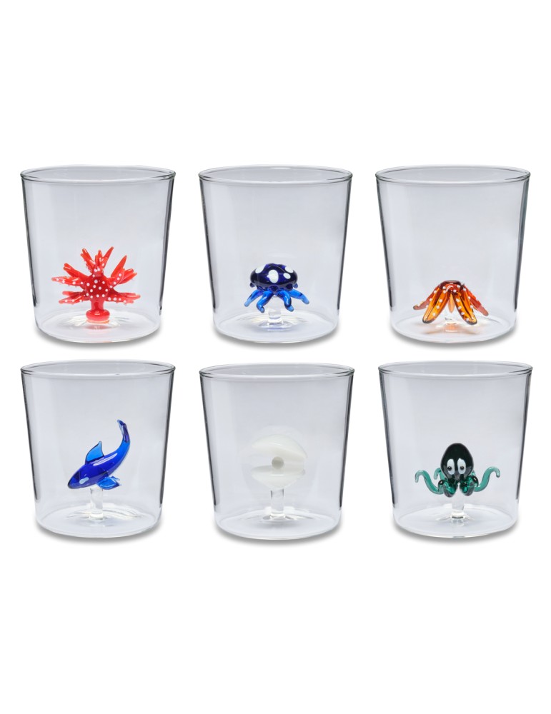 DEEP SEA Set 6 Bicchieri