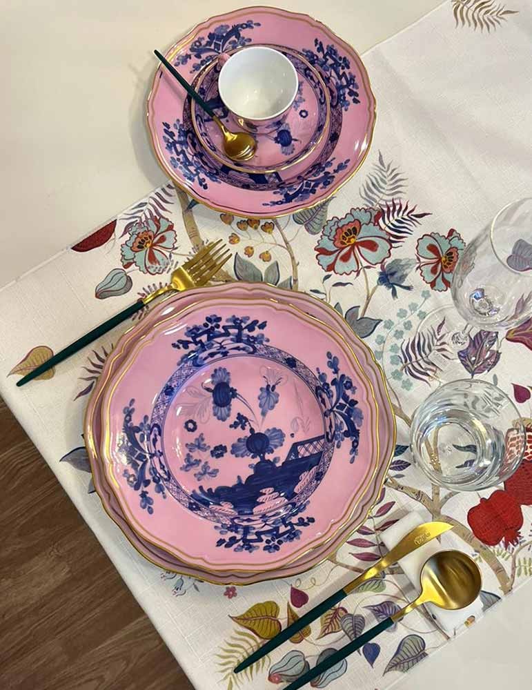 Ginori Posto Tavola Piatti Oriente Italiano Azalea