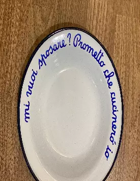 Mi vuoi sposare ? Prometto che cucinerò io