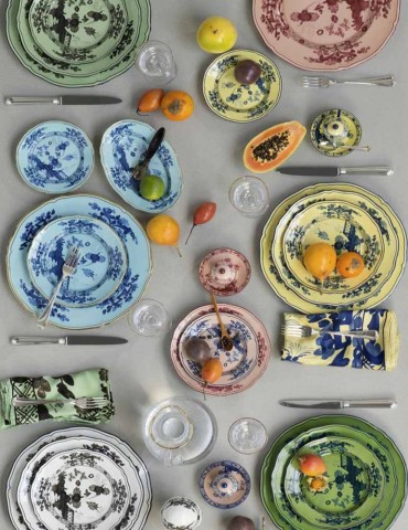 Ginori Servizio 18 Piatti Posto Tavola Oriente Italiano