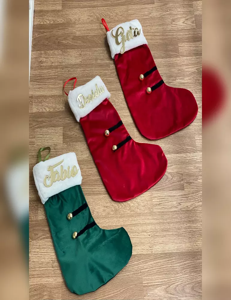 Calza Velluto Pelliccia Epifania