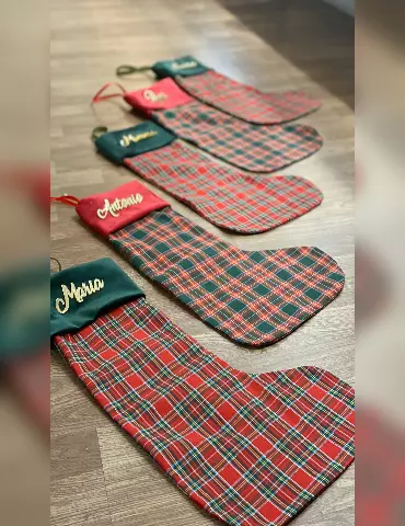 Calza Tartan Velluto Epifania
