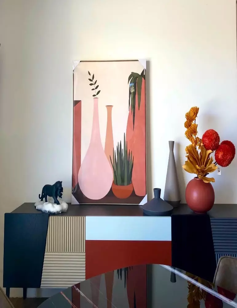 Quadro stile etnico-chic