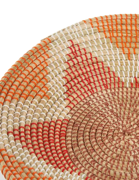 Decorazione murale arancio