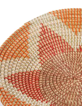 Decorazione murale arancio