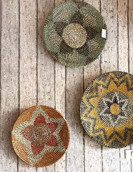 Decorazione murale arancio