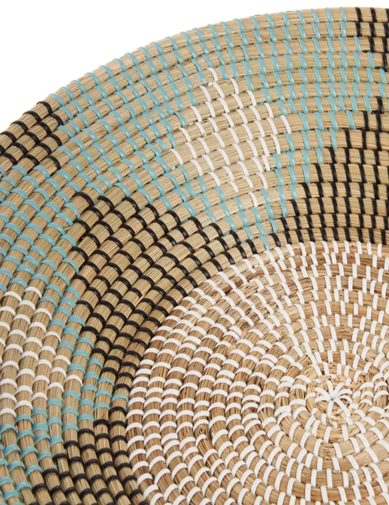 Decorazione murale azzurro